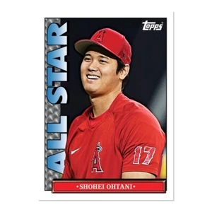 2023 Topps TBT 32 “1990 TV All Star” #95 ⚾️ Shohei Ohtani ⚾️ Los Angeles Angels - Imagen 1 de 2