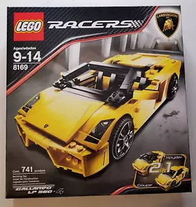 Neu versiegelt 2009 Lego Rennfahrer Set 8169 Lamborghini Gallardo LP verpackt Versand - Bild 1 von 2
