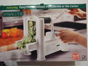 Veggiespize B10 5 Blade Spiralizer Spiral Slicer BEST Vegetable Maker Shredder - Picture 1 of 3