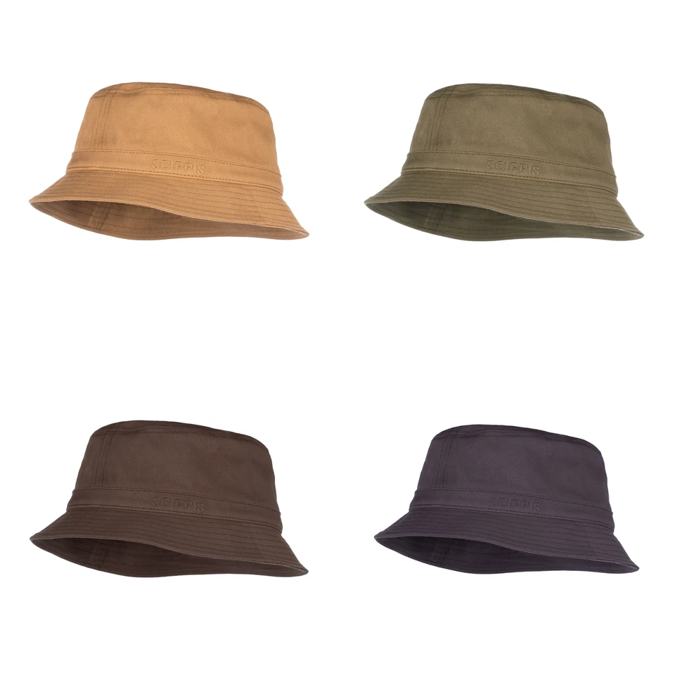 Scippis Bucket Hat | Baumwollhut Hut Outdoorhut Anglerhut Fischerhut Mütze UPF50