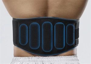 Cinturón de fitness deportivo fuerte levantamiento de pesas entrenamiento de fuerza cinturón de soporte de cintura - Imagen 1 de 7