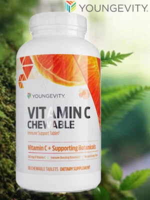 Youngevity Dr. Wallach Vitamin C Chewables (90 Tablets) - Image 1 of 3