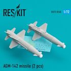 ResKit 1/72 AGM-142 missile (2 pcs) (F-4, F-15, F-16, F-111) RS72-0145