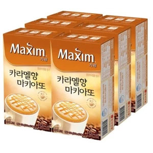 Mezcla de café Maxim Café Caramelo Macchiato 13 gx 10 barras x 6 caja saludable Corea - Imagen 1 de 9