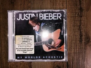 My Worlds Acoustic by Justin Bieber (CD, Nov-2010, Island (Label)) BRAND NEW - Picture 1 of 1