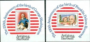 BARBUDA- 1978- ANNIVERSARIES OF WASHINGTON & ROOSEVELT-VF** - Bild 1 von 1