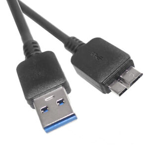 USB 3.0 Type A to Micro B Cable for External Portable and Desktop Drive