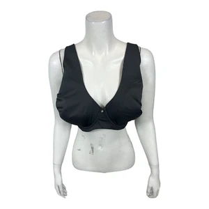 Breezies Women's Modern Micro Underwire Contour Bra Solid Onyx Grey 44B Size - Picture 1 of 2