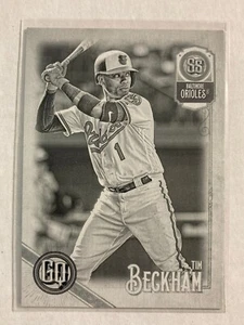 2018 Topps Gypsy Queen Black and White #274 Tim Beckham /50 SL@MTC5 - Picture 1 of 2