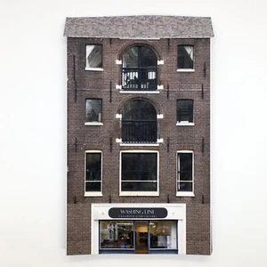 Tarjeta OO calibre 1/76 tienda edificio bajo alivio 00 modelo ferrocarril LRC57 - Imagen 1 de 5