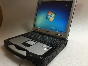 PANASONIC CF-30 TOUGHBOOK 1.6GHZ LAPTOP RUGGED TOUGH BOOK 500GB 4GB WIN 7 TOUCH - Picture 1 of 10
