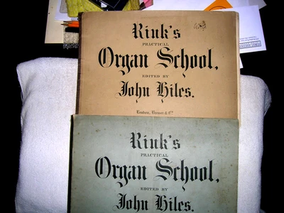 C. H. Rink (1770-1846) -- PRELUDES & FUGUES, Books 3 & 5 (# 145-159 & 175-183). - Image 1 of 4