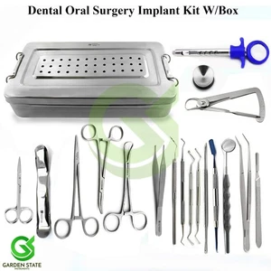 Juego de Cirugía Oral Dental con Caja Instrumental Quirúrgico de Implantología - Bild 1 von 20