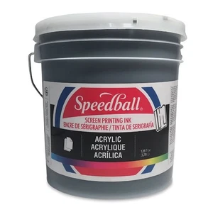 Speedball acrílico negro, 1 galón - Imagen 1 de 1