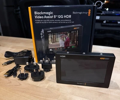 Blackmagic Video Assist 5” 12G HDR - Monitor/Grabador Portátil Foto 1 de 4