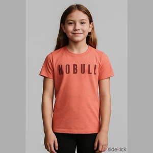 NWT NOBULL Unisex Kids Tee - XL - Red - Picture 1 of 4
