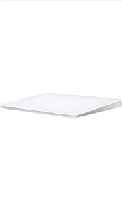 Apple Magic Trackpad White w Belkin BoostCharge Braided Lightning To USB Cable - Picture 1 of 2