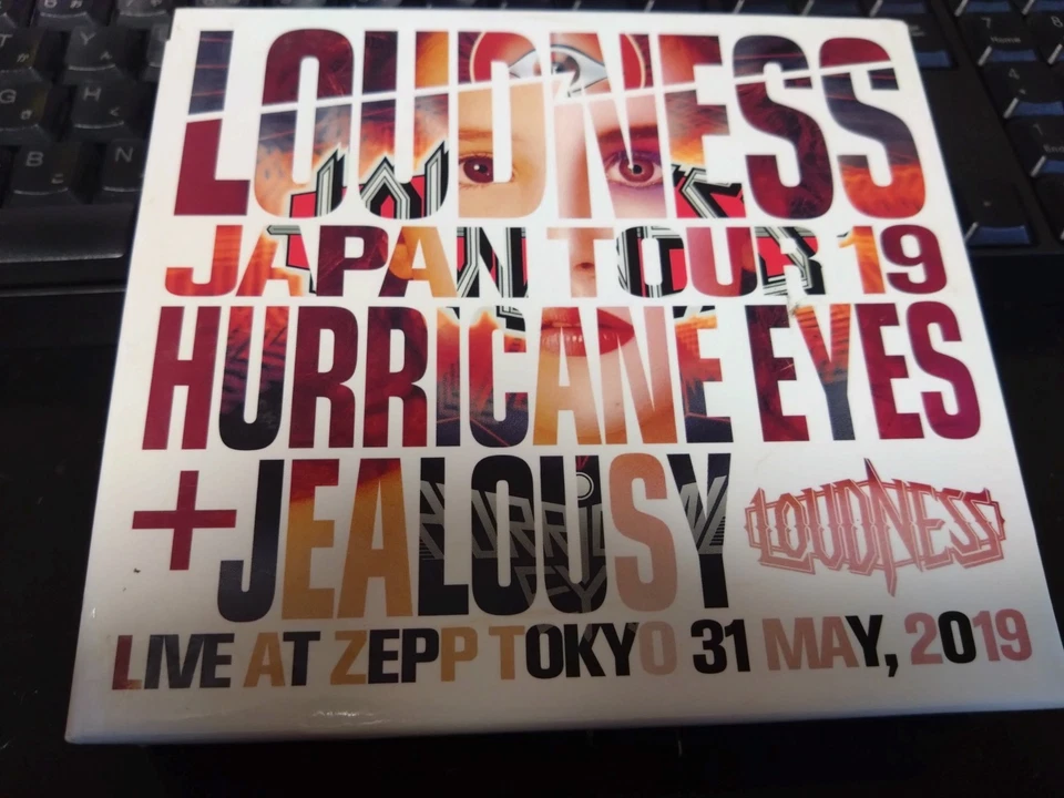 LOUDNESS / JAPAN TOUR19 HURRICANE EYES+JEALOUSY JAPAN LTD 2CD+DVD BOX VERYRARE!! - Image 1 of 4