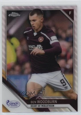2021-22 Topps Chrome SPFL Scottish Premier League Refractor Ben Woodburn #41 - Image 1 of 2