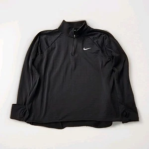 Nike Sweatshirt Damen 2XL schwarz Therma Fit Element 1/2 Zip Running Top DD6799 - Bild 1 von 8