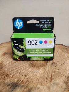 Confezione da 3 originali HP 902 colore CIANO/MAGENTA/GIALLO scadenza 10-2023 NUOVE - Foto 1 di 5