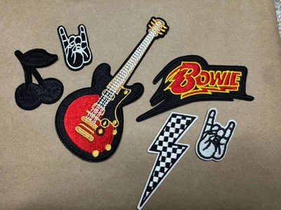 Rock Band iron on patches lot For Clothing/ Trucker Hats Or Anything Fabric - Image 1 of 3