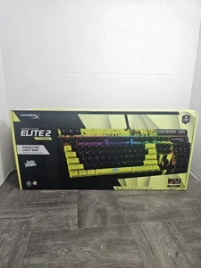 New Seal HyperX Alloy Elite 2 RGB Mechanical Gaming Keyboard TimTheTatMan TTT Ed - Picture 1 of 4