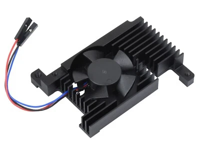 Waveshare Dedicated All-In-One Aluminum Alloy Cooling Fan for Raspberry Pi 4B