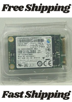 Samsung 256Gb mSATA SSD DRIVE MZMTD256HAGM-000L1 Solid State Drive MZ-MTD2560/0L - Image 1 of 2
