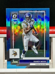 Panini Donruss Optic 2022 - Aqua Prizm #132 Randy Moss/299 - Imagen 1 de 2
