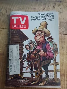 1971 TV Guide August 14 - Three Rivers & Dan Blocker; Carpenters; David Cassidy - Picture 1 of 2