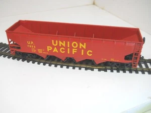 HO Train 1/87 Union Pacific 4-bay Erzwagen von Athearn UP 7853 Kadees - Bild 1 von 3