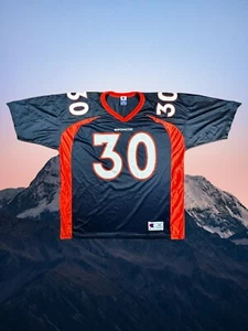 DENVER BRONCOS Terrell Davis VINTAGE Champion Football Jersey Sz 48 XL - Picture 1 of 6