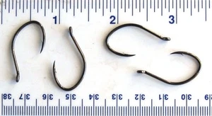 1000 VMC 7356 7356BN Black SureSet Dropshot Fish Fishing Hooks 2/0 - 1000 hooks - Picture 1 of 1