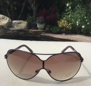 ARMANI EXCHANGE SUNGLASSES SHIELD  PURPLE  AX165/S Y2N LW DARK PURPLE STEMS NEW - Picture 1 of 3
