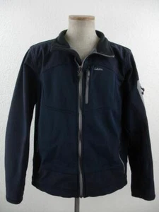 Cabela's Men's sz L Windstopper Full-Zip Jacket Black Softshell Zippered Pockets - Picture 1 of 22