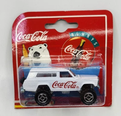 Coca-Cola®  Ford Bronco ⚡Majorette 200 Series 1/64 Scale Die-Cast - Image 1 of 4