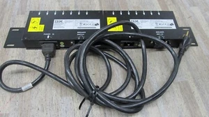IBM 9306-RTP Universal Power Distribution DUAL Rack w/ ONE 250 V POWER CABLE. - Picture 1 of 14