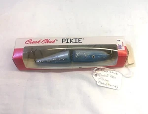 Vintage Creek Chub Jointed Pikie Minnow Silver Flash 2600 Series CCB Bait NEW - Picture 1 of 7