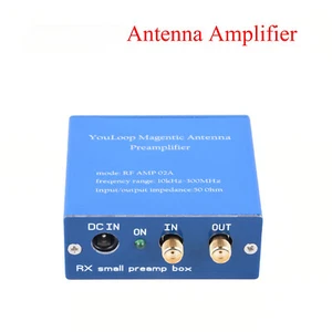 Amplificatore Antenna Magnetico 250mW Passivo Loop Antenna SMA/BNC/3.5MM Audio Nuovo - Foto 1 di 22