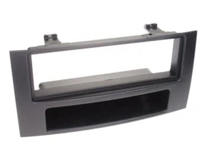 For VW Touareg 7L Car Radio Trim Installation Frame Decorative Trim 1-DIN Black - Picture 1 of 1