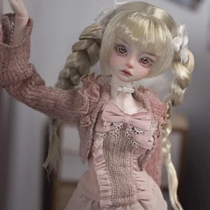 1/4 BJD Doll SD Ball Jointed Doll Resin Girl Full Set Gift Face Makeup Handmade - Bild 1 von 7
