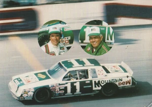 1981 Darrell Waltrip Mountain Dew Buick Regal NASCAR Winston Cup Postcard - Picture 1 of 2