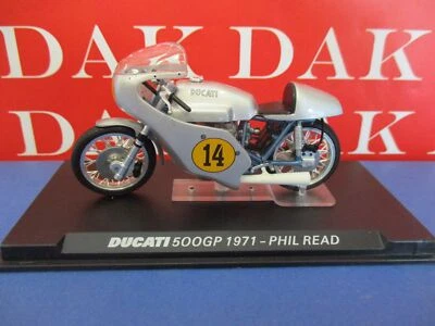 Die cast 1/24 Modellino Moto Ducati 500GP Phil Read 1971 - Immagine 1 di 4