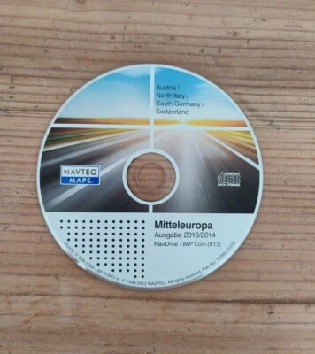 RT3 NAVIGATION CD ÖSTERREICH SCHWEIZ SÜDDEUTSCHLAND 2013/2014 CITROEN PEUGEOT - Bild 1 von 3