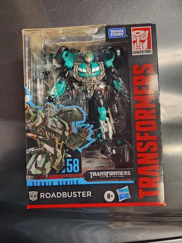 Roadbuster Transformers Dark of the Moon Studio Series 58 Deluxe Hasbro Cover