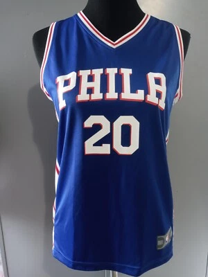 NBA Philadelphia 76ers Markelle Fultz Youth Large Basketball Jersey #20 - Image 1 of 4