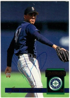 John Cummings Autograph 1994 Donruss Auto Card MARINERS - Image 1 of 2