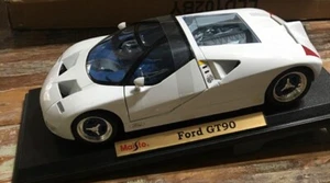 MAISTO FORD GT90 WHITE ~ Special Edition #31827 ~ 1/18 Scale ~ With Box - Picture 1 of 5