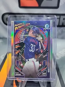 2024 Bowman Walker Jenkins Prospect Power-Up Insert #PP-1 Minnesota Twins - Picture 1 of 2